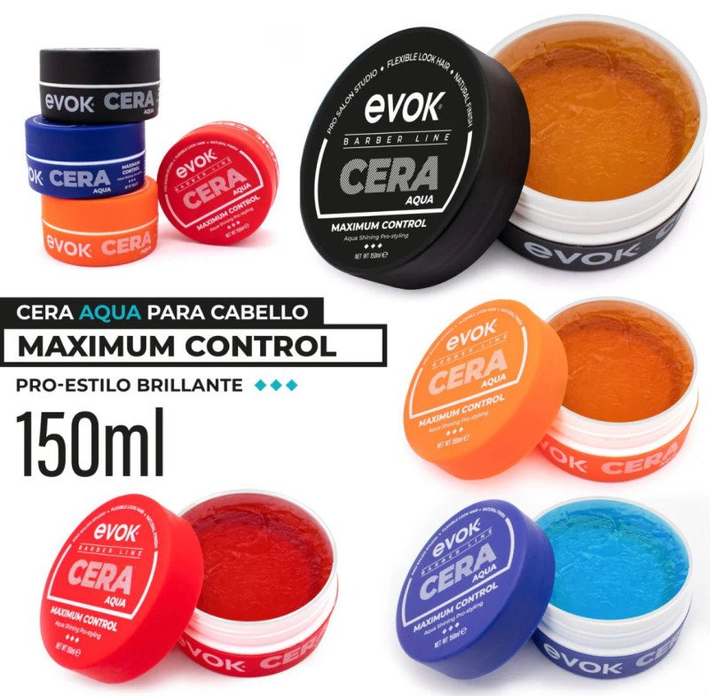 Evok Barber Line Cera Aqua (150mL) - EV-HW-R